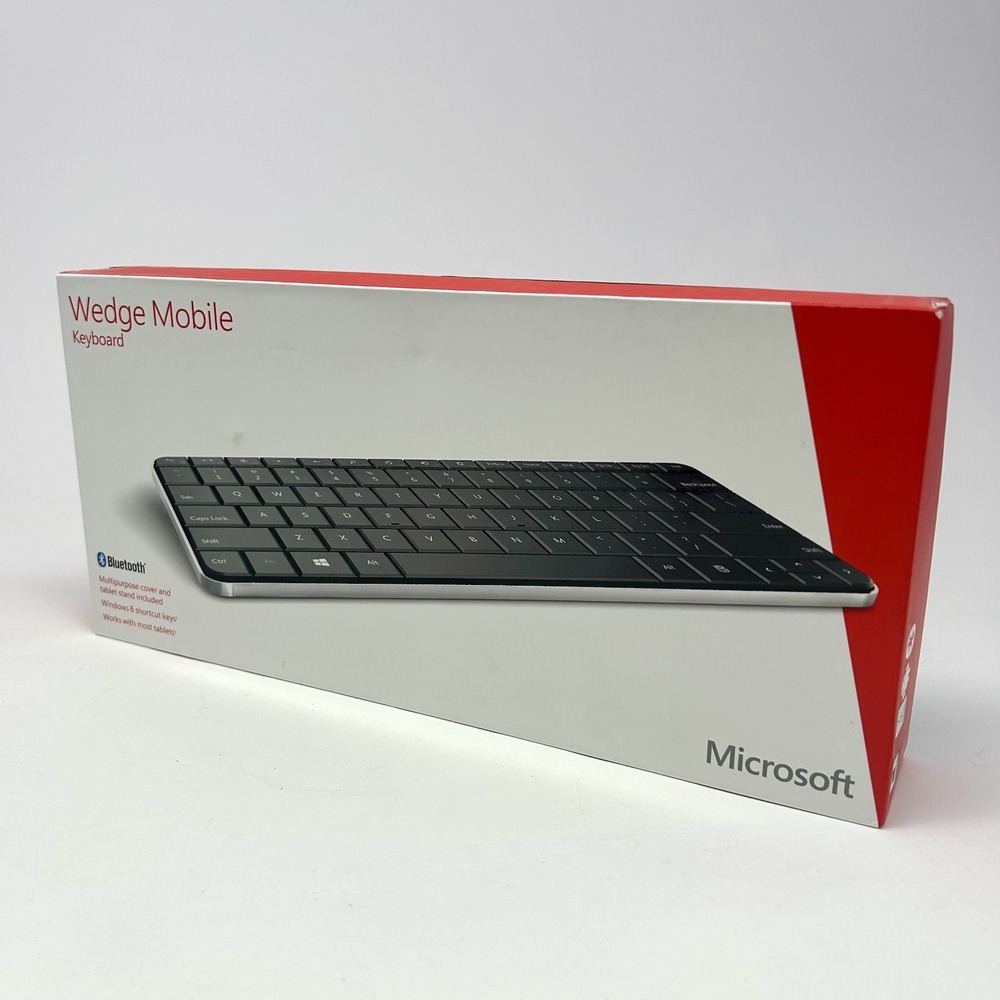 NEW Microsoft Wedge Mobile Bluetooth Wireless Keyboard Model 1521